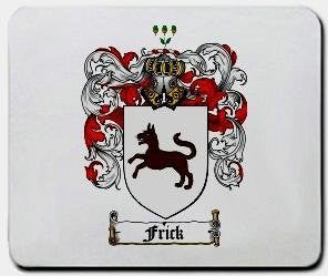 Frick coat of arms mouse pad