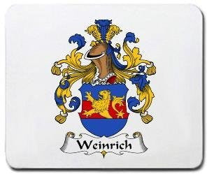 Weinrich coat of arms mouse pad