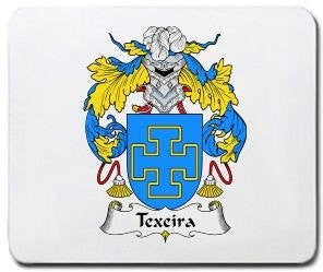 Texeira coat of arms mouse pad