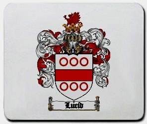 Lucid coat of arms mouse pad