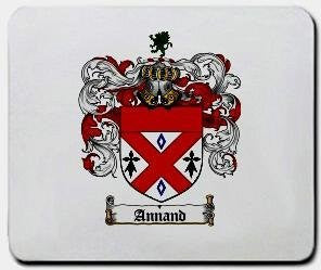 Annand coat of arms mouse pad