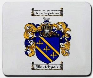 Knatchpole coat of arms mouse pad
