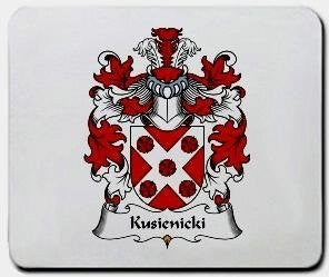 Kusienicki coat of arms mouse pad