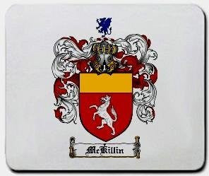 Mckillin coat of arms mouse pad