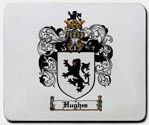 Hughes coat of arms mouse pad