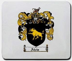 Alvis coat of arms mouse pad