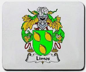 Limos coat of arms mouse pad