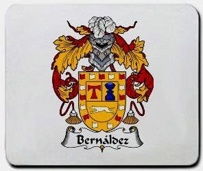 Bernaldez coat of arms mouse pad