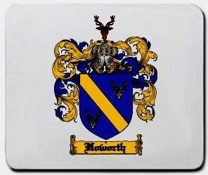 Howorth coat of arms mouse pad