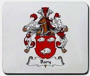 Bary coat of arms mouse pad