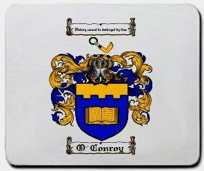O'conroy coat of arms mouse pad