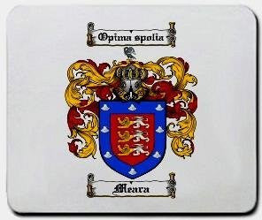 Meara coat of arms mouse pad
