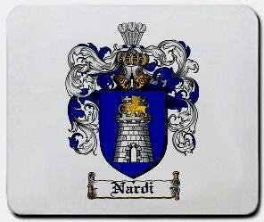 Nardi coat of arms mouse pad