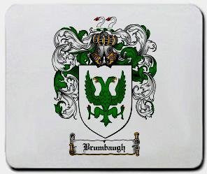 Brumbaugh coat of arms mouse pad