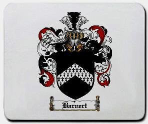 Barnert coat of arms mouse pad