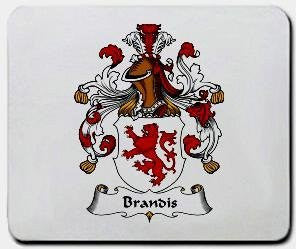 Brandis coat of arms mouse pad