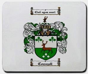 Connall coat of arms mouse pad