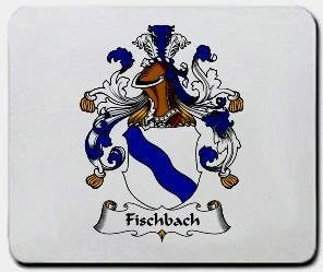 Fischbach coat of arms mouse pad