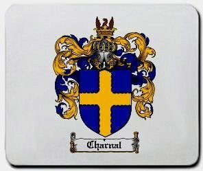 Charnal coat of arms mouse pad