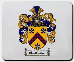 Maccosker coat of arms mouse pad