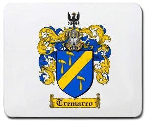 Tremarco coat of arms mouse pad