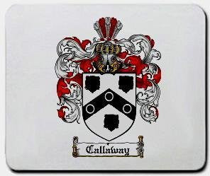 Callaway coat of arms mouse pad