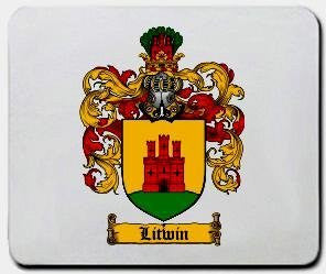 Litwin coat of arms mouse pad