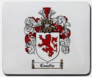 Condin coat of arms mouse pad