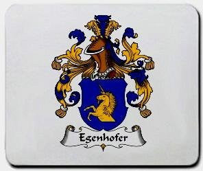 Egenhofer coat of arms mouse pad