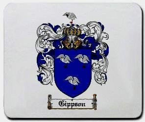 Gippson coat of arms mouse pad