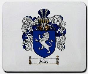Alley coat of arms mouse pad