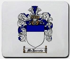 Mcjarrow coat of arms mouse pad