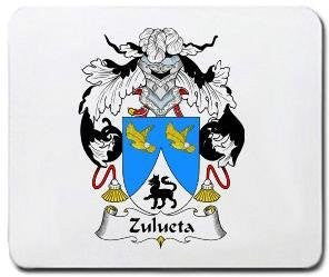 Zulueta coat of arms mouse pad