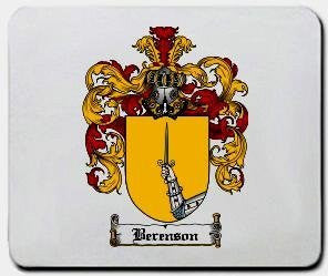 Berenson coat of arms mouse pad