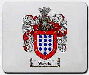 Barela coat of arms mouse pad