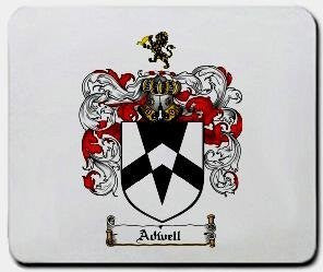 Adwell coat of arms mouse pad