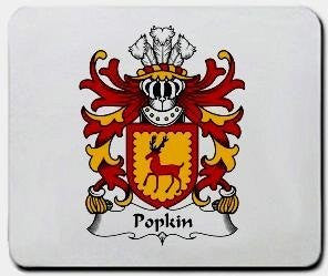 Popkin coat of arms mouse pad