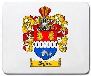 Syner coat of arms mouse pad