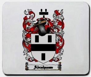 Abrahamse coat of arms mouse pad