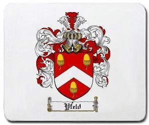 Yfeld coat of arms mouse pad