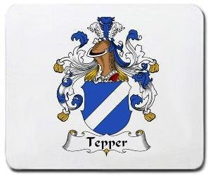 Tepper coat of arms mouse pad