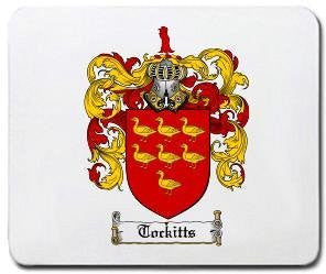 Tockitts coat of arms mouse pad