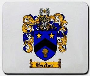 Garber coat of arms mouse pad