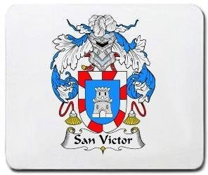 San-victor coat of arms mouse pad