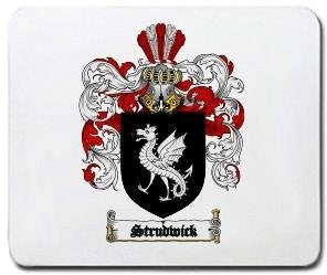 Strudwick coat of arms mouse pad