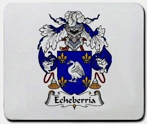 Echeberria coat of arms mouse pad