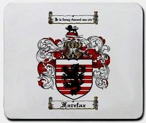 Farefax coat of arms mouse pad