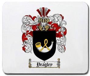 Yeagley coat of arms mouse pad