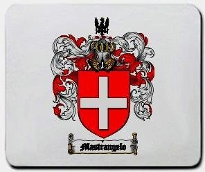 Mastrangelo coat of arms mouse pad