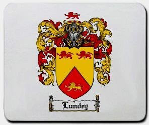 Lundey coat of arms mouse pad